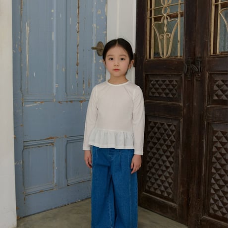 monatelier/4. denim pants S-2XL