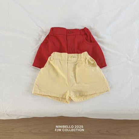 ninibello/76. toy half pants XS-XL