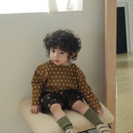 bailey/6. chocochip boat neck T-shirt XS-XL