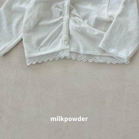milkpowder/2. punching ( 7bu ) cardigan 13-15