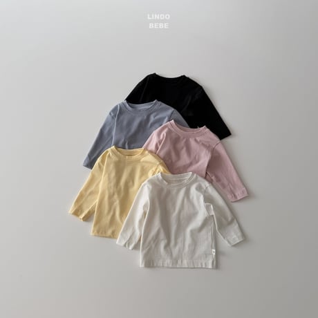 lindo/1. bebe basic T-shirt 1(3M-6M)-3(12M-18M)
