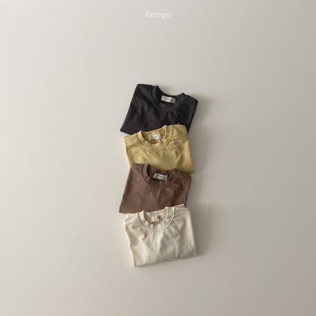 amigo/14. bio basic T-shirt XS-XL