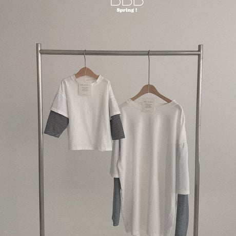 bellabambina/2. adlut doubled T-shirt ADULT