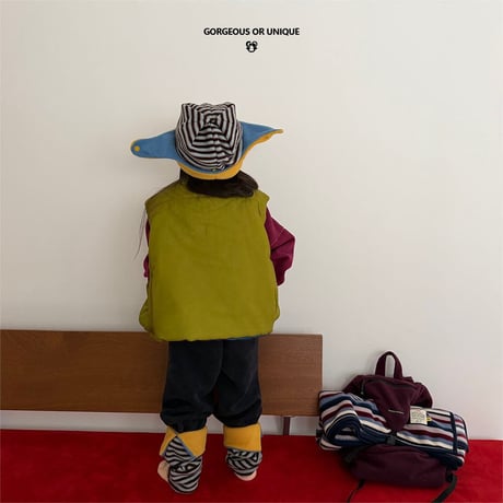 gou/108. both sides ) vest JS(8-9Y)-JL(10-11Y)