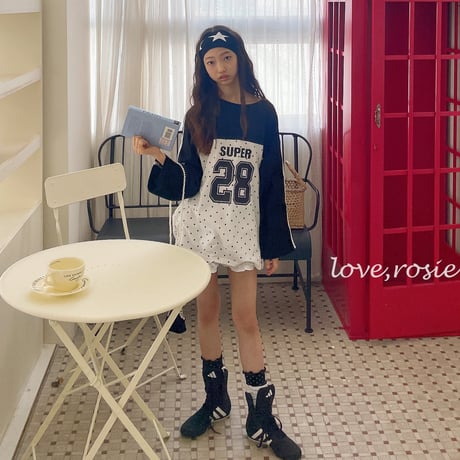 loverosie/24. star super roose tee  L-XL