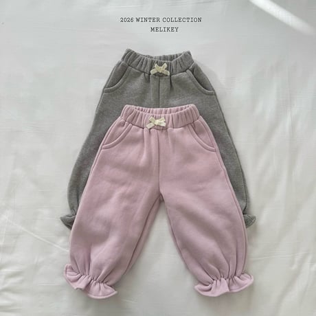 melikey/75. pocket less p jogger XS-XL