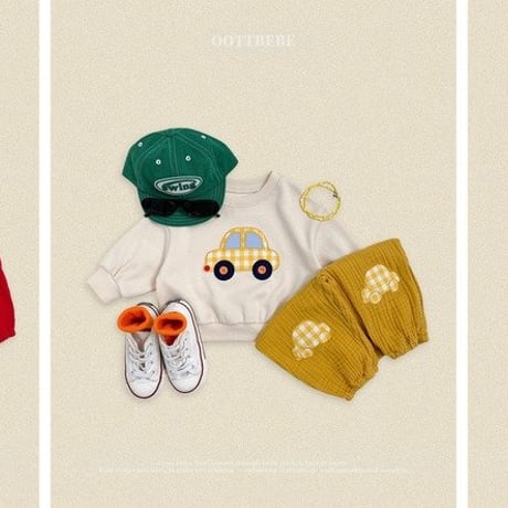 oottbebe/28. boong boong gojangi pants XS(0-1Y)-XL(4-5Y)