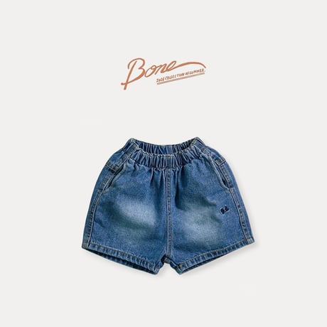 boneoune/91. dinamic denim half pants JS-JL