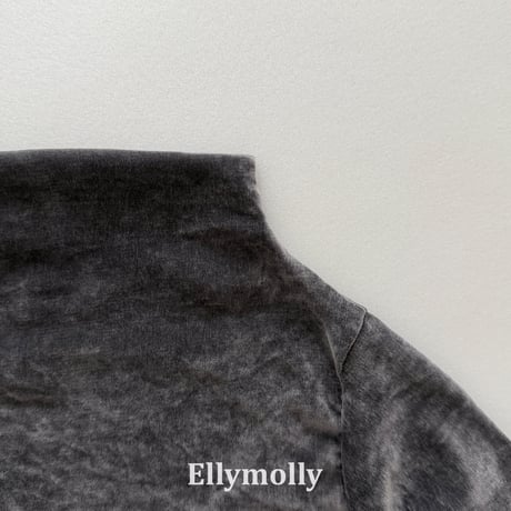 ellymolly/74. velvet mesh half pollar 13-15