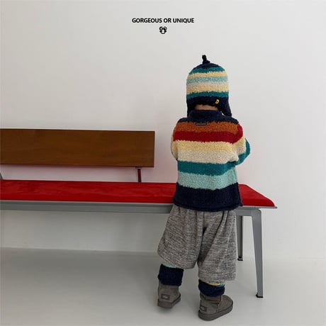 gou/102. colorfully cardigan JS(8-9Y)-JL(10-11Y)