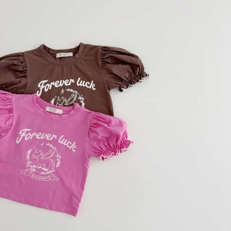 melikey/28. pony puff T-shirt JS-JM