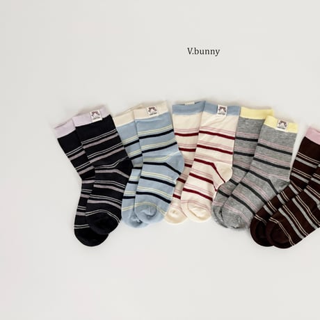vbunny/34. pas socks set M(130-150)-XL(180-210)