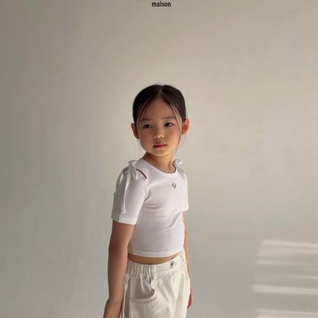 saintdoll/24. shoulder open T-shirt JS-JL