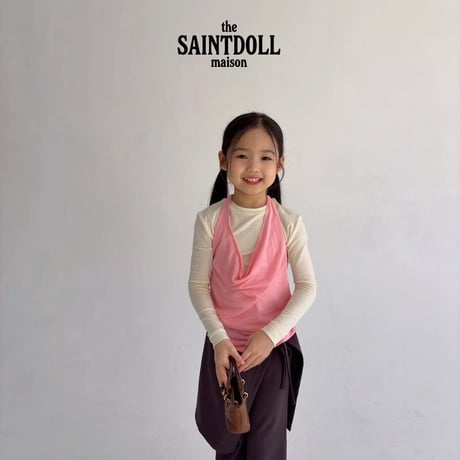 saintdoll/2. holter neck sleeveless XL-JM