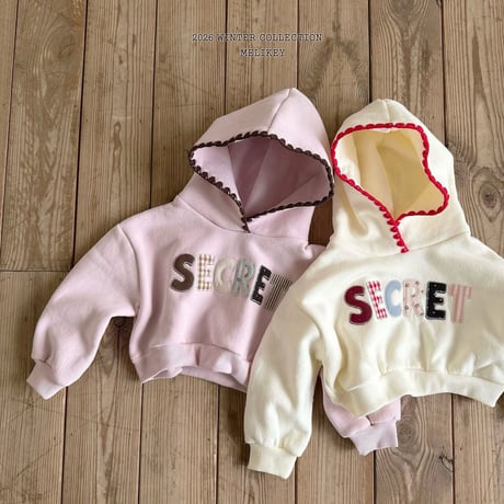 melikey/31. secret patch T hood XS-XL