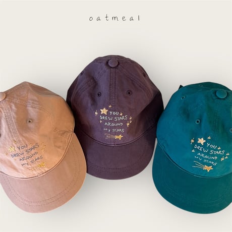 oatmeal/2. star ball cap FREE