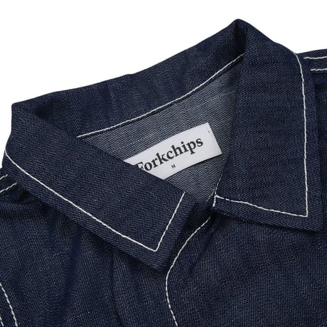 forkchips/99. burdy denim shirt JS-JXL