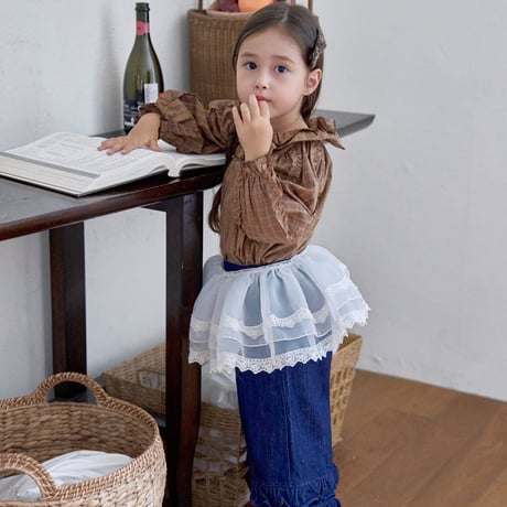 marron/36. elly blouse XS-L