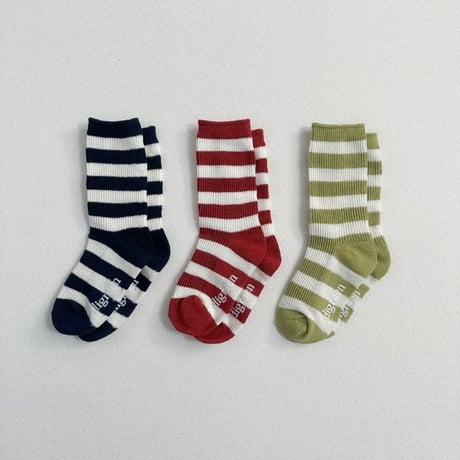 digreen/53. minimal st socks. (Set) SOCKS_S-SOCKS_XL