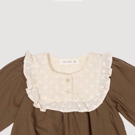 valubebe/63. brew fril romper 6M-18M