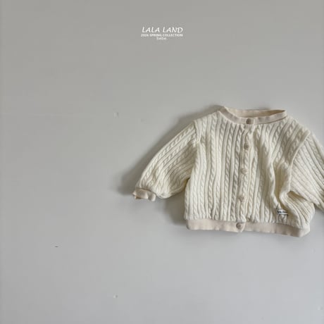 lalaland/72. bebe twist knit cardigan 12M-18M