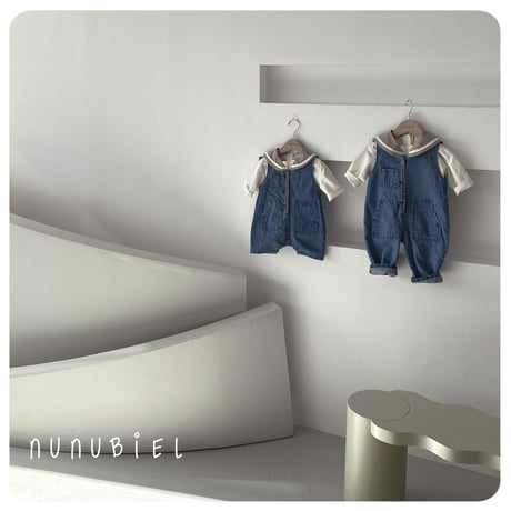 nunubiel/10. denim jump suite XS-XL