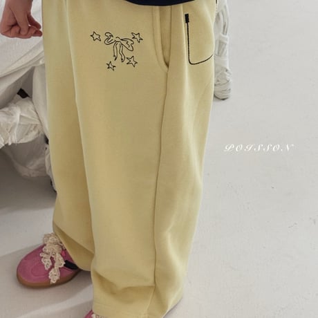 poisson/61. ribbon embroidery pants JS-JM