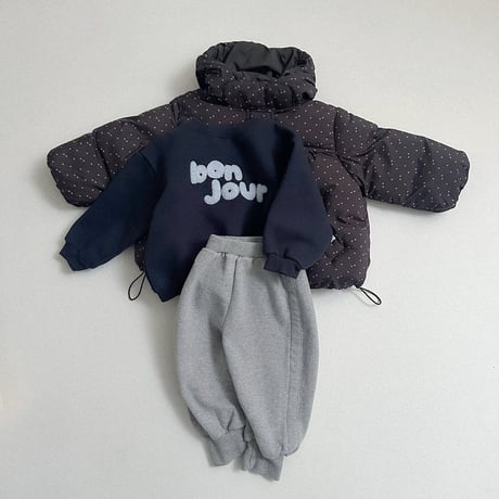 atomeme/25. Bonjour Sweatshirt? S-XL