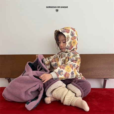 gou/98. songe hood zipup JS(8-9Y)-JL(10-11Y)