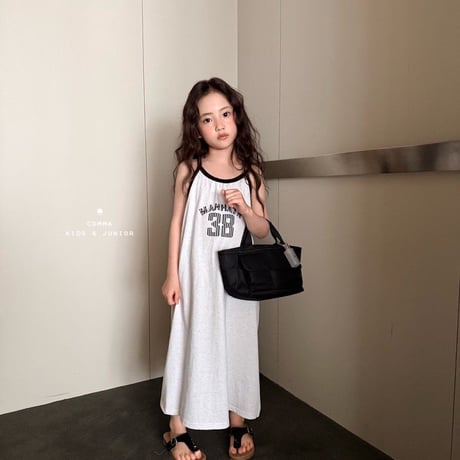 comma/220. two color long one-piece 110-130