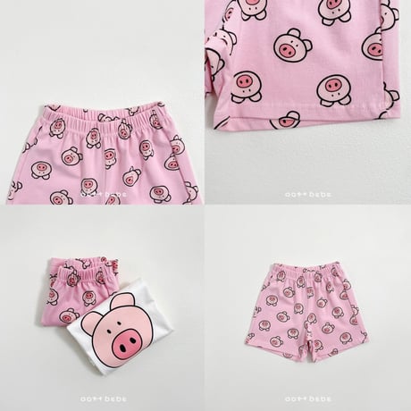 oottbebe/45. happy friends ( kids ) pants XS(1-2Y)-XL(6-7Y)