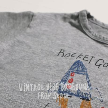 boneoune/4. rocket half t T-shirt JS-JL