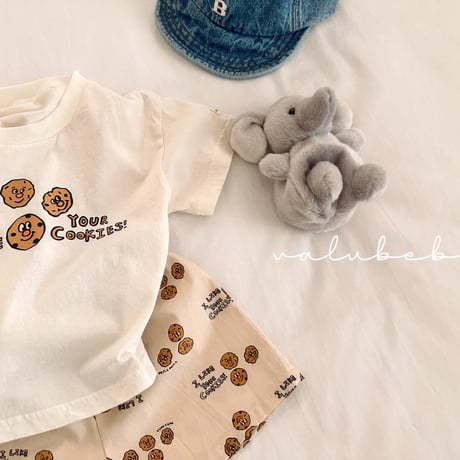 valubebe/61. cookie single T-shirt 6M-S