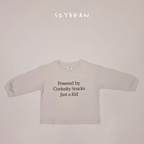 soybean/16. lettering T-shirt JS-JM