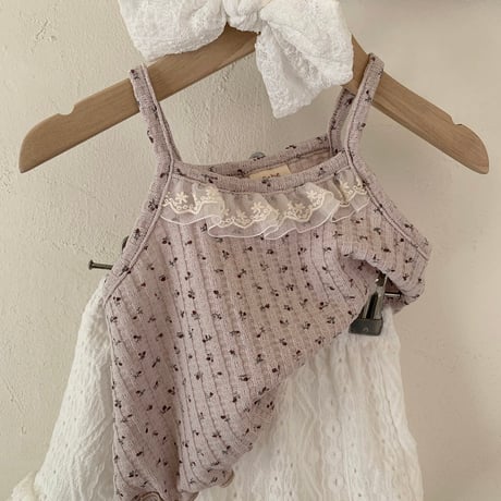 bebeholic/38. lilly fril sleeveless S(3-6M)-L(12-18M)