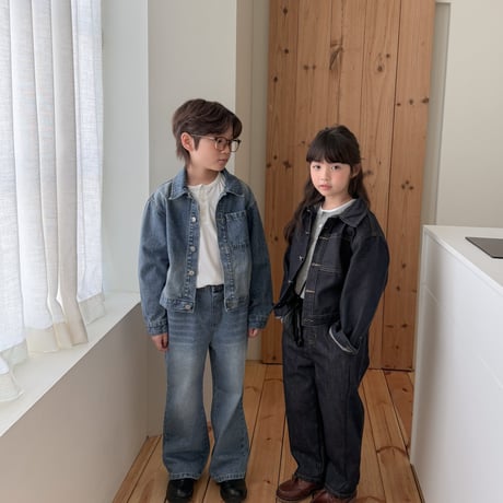 fromi/75. pocket denim jacket S-XL