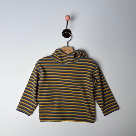 andbutter/39. Stitch Stripe Hoodie JS-JM