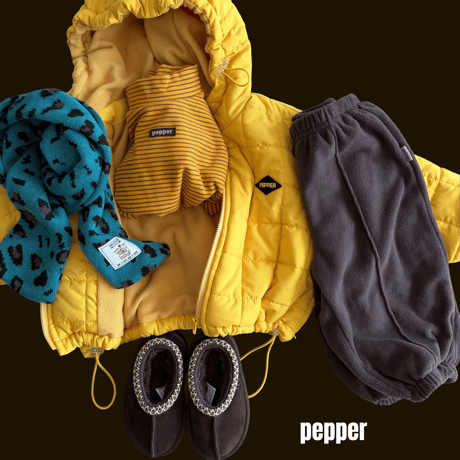 pepper/10. leopard muffler XS-XL