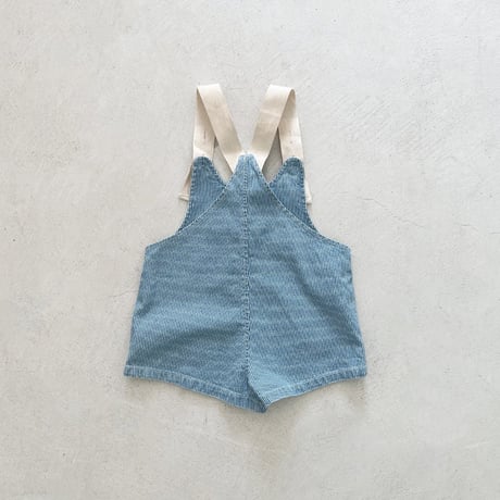 urbanrabbit/130. Denim Short Overalls XS-XL