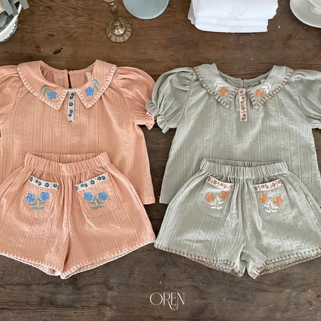 oren/39. flo embroidery set S-XL