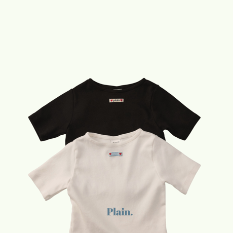 plain/21. basic boat neck  XS-XL