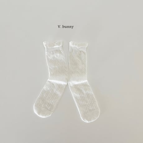 vbunny/25. flower socks set FREE(32CM)