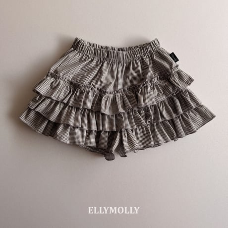 ellymolly/79. ruru check kangkang pants 5-11