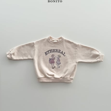 bonito/49. girl man-to-man 12M-XL