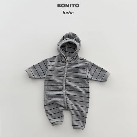 bonito/102. terry suit hood 6M-18M