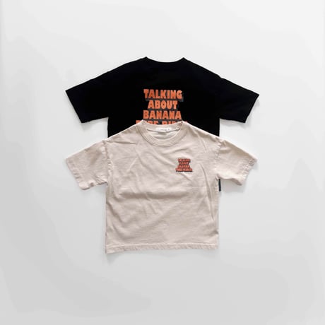 fromi/53. talking half t T-shirt S-XL