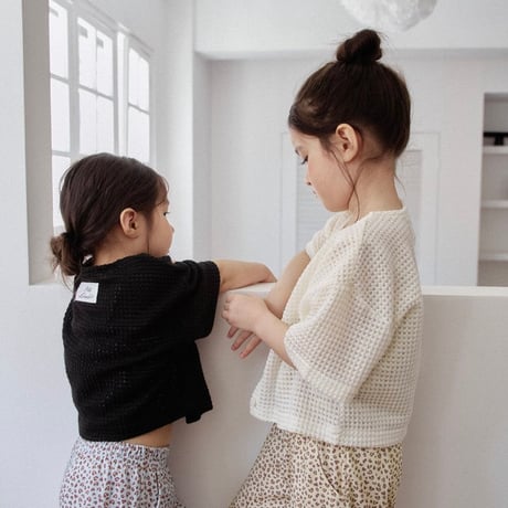 lindo/56. half t CD knit XS-XL