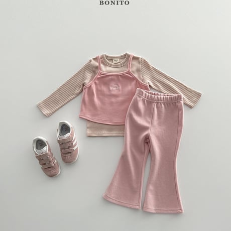 bonito/77. rayerd sleeveless set JS-JM