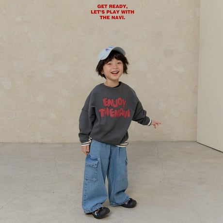navi/64. shirts round T-shirt 2XL-JL