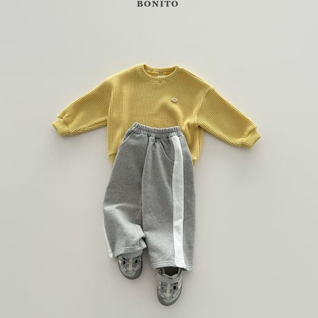 bonito/65. two color pants 12M-XL